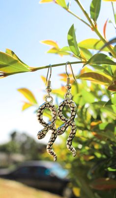 Snake earrings Stainless steel hooks Christmas Snake Earrings, Snake Earrings, Jewelry Earrings Dangle, Etsy Earrings, Dangle Drop Earrings, Dangle Earrings, Jewelry Earrings, Angeles, Drop Earrings