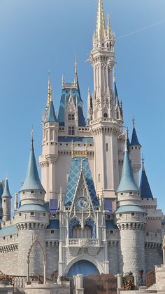 a large castle with many towers and turrets