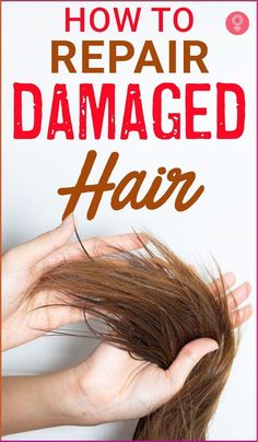 How To Repair Damaged Hair: Hair grooming habits, exposure to heat styling, chemical procedures, environmental factors – anything can weather the hair shafts, causing extensive damage and breakage. You can repair damaged hair with proper care and better grooming habits. #damagedhair #haircare #haircaretips How To Repair Damaged Hair, How To Prevent Hair Breakage, Hair Breakage Remedies, Stop Hair Breakage, Hair Repair Treatments, Repair Damaged Hair, Damage Hair Care, Heat Styling, Environmental Factors