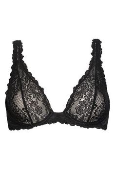 Patterned lace adds to the eye-catching allure of this underwire plunge bra that provides comfortable support under your clothing. 85% nylon, 15% elastane Hand wash, dry flat Imported Evening Lace Underwire Bra, Evening Lace Bra With Lace Closure, Elegant Fitted Nursing Bra With Delicate Lace, Lace V-neck Fitted Bra, Elegant V-neck Bra For Party, Elegant Fitted Nursing Bra With Lace Closure, Fitted Low-cut Bra With Lace Closure, Low-cut Fitted Bra With Lace Closure, Fitted Low-cut Lace Bra