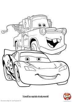 cars coloring pages for kids to print out and color with the characters from disney's cars