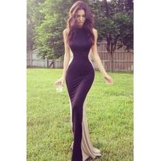 black and white dress Mermaid Evening Dresses, Fancy Dresses, Look Fashion, Pretty Dresses, A Black, Dress To Impress, Evening Gowns