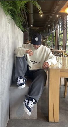 Guys Fits, High Street Fashion, Street Fashion Men Streetwear, Men Streetwear, Guys Clothing Styles, Sweet Boy, Mens Outfit Inspiration, Mens Fashion Streetwear