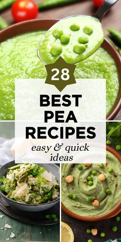 the best pea recipes for easy and quick peas