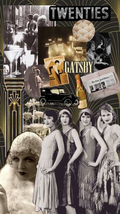 #20s Ice Palace, Time Periods, Flapper Girl, The Great Gatsby