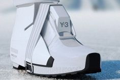 Y-3 x ACRONYM Sneaker Concept Gives Us a Glimpse Into the Future High Sneakers, Winter Sneakers, White Boots