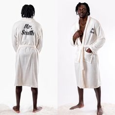 "Mr Custom Plush Bathrobe, Gift for Him, Groom Gift, Groomsmen robe, Valentines day gift, Customized mens bathrobes, FAthers DAy-cozy terry THIS LISTING IS FOR 1 BATHROBE. IF YOU NEED SET OF 2 PLEASE CHECK OUT 2 BATHROBES Our robes are customized with Vinyl. The letters are so pretty and detailed. It is perfect to put your first/last name or wedding role . Whether you want to buy it as gift, keep it for yourself and wear it as an everyday or even wear it for a honeymoon trip , this unique custom Groomsmen Robes, Gift For Him Valentines Day, Honeymoon Trip, Eye Mask Sleep, Custom Robes, Wedding Roles, Custom Plush, Bathrobe Men, Pajama Robe