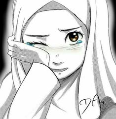 Muslim Illustration, Anime Hijab, Short Poem, Hijab Girl, Deviantart, Hair, Anime