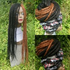 Long Natural Looking Brown Black Dreadlocks/ Single Ended Dreadlock Extensions Brown Black Locs / Long Black Brown Crochet Dreadlocks Crochet Dreadlocks, You Can Be Sure That The Style Is Durable. These Dreads Don't Require Resealing, Like Other Dreadlocks, That Have Been Twisted, And Usually Requires Them To Be Resealed In Most Cases. (The 30 Dreadlocks Are About 35 Inches Long) The Color Of Synthetic Hair That Was Used To Create This Set Is (Color 2 (Synthetic) Color 1 (Kane) Color 30 Can) Black Dreadlocks, Locs Long, Black Locs, Dread Wig, Ombre Dreadlocks, Dreadlock Wig, Blonde Dreads, Crochet Dreadlocks, Short Ombre