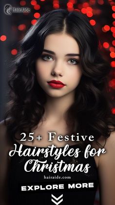 Get into the holiday spirit with these 25+ vibrant Christmas hair color ideas. Transform your look for the festive season. #christmashairstyles #holidayhair #festivehair #christmashair #holidayhairstyles #partyhair #winterhair #christmasparty #hairstyleinspo #hairtutorials #holidaylooks #christmasbeauty #festivebeauty #hairgoals #christmasglam #holidayvibes #winterhairstyles #christmasinspo #hairideas Christmas Hair Ideas For Women, Christmas Dancing