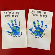 two children's handprints on paper with the words you may be married to me