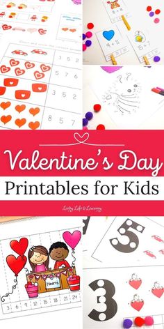 valentine's day printables for kids