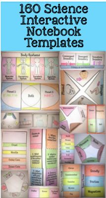 an interactive notebook template for children to use in the classroom, with pictures and text on it