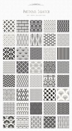 an image of a poster with different patterns on the front and back of each piece