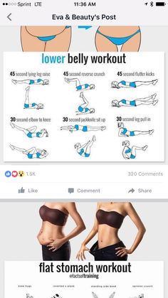 an image of a woman's stomach with the words lower belly workout on it