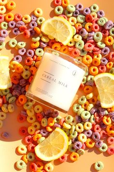 Experience the nostalgic aroma of Cereal Milk Soy Candle, evoking childhood memories of Saturday morning cartoons and your favorite fruity cereal. With notes of fresh lemon and orange citrus, this gourmand scent is hand poured in Rhode Island with notes of lactonic oat milk, providing a truly unique and comforting experience. NOTE PROFILE: Top: Citrus, Lemon peel, orange zest Middle: Berry Accord Base: Oat Milk, sweet cream SPECIFICATIONS Luxury Soy Coconut Wax Blend 100% phthalate free Cracklin Cocktail Jars, Magnesium Cream, Organic Sugar Scrub, Milk Bath Soak, Goat Milk Bath, Travel Tin Candles, Cereal Milk, Orange Citrus, Sweet Cream