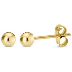 Designed with flair crafted with care. These exclusive high polish ball stud earrings are 14K gold filled. The butterfly friction back post is designed to fit comfortably and secure the earrings tightly. This set is essential to complete your collection and forms a timeless look that radiates the desired elegant appeal. Feel like royalty with these earrings that are classy yet affordable. To preserve the original condition of the gold we recommend routine maintenance. Clean with warm water, mild Ball Stud Earrings, Stylish Earring, Gold Filled Earrings, The Butterfly, Round Earrings, Jewelry Lover, Gold Earrings Studs, Gold Studs, Women's Earrings