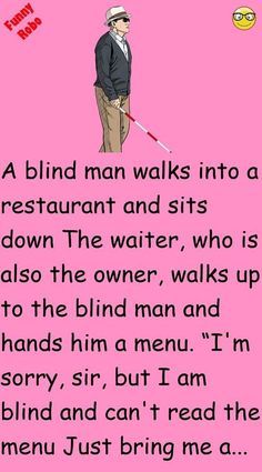 a man walks into a restaurant and sits down the water, who is also also the owner