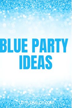 Blue Themed Party Blue Themed Party, Blue Macarons, Theme Snack, Themed Party Ideas, Diy Tassel Garland, Blue Frosting, Color Wars, Blue Drinks, Ocean Party