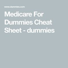 the words medical for dummies cheat sheet - dummies