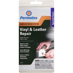 the permatex ultra vinyl and leather repair kit