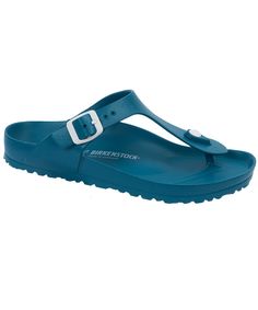 Is it summer yet!? We're ready! Gizeh EVA by Birkenstock in Turquoise.   #birkexpress #birkenstockexpress #birkenstock #birkenstocksandals #birkenstockoutfitideas #birkenstockoutfits #newbirkenstocks #birkenstockshoes #birkenstockshoe #birkenstockideas #birkenstockessentials #birkessential #birkenstockstyle #newsummerstyle #tealsandal #teal #turquoise #flipflop #gizeh #thongsandal #waterbirkenstock Water Sandals, Teal Turquoise, Pool Spa, Kids Sale