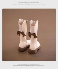 Elegant Knee High Boots - Momorii White Knee High Boots