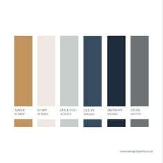 an image of the color scheme for different colors