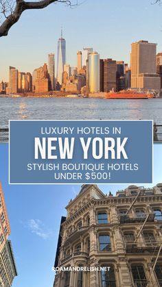 luxury hotels in new york, stylish boutique hotels under $ 500 / 1