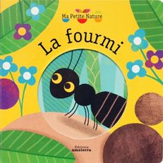 the book cover for la founmi with an ant on it's back