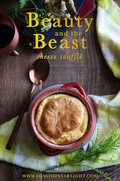 the cover of beauty and the beast cheese souffle