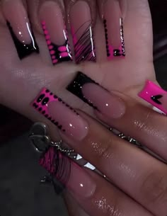 myiadabrat Houston Nails, Nails Toes, Long Acrylic Nail Designs, Nail Tutorial, Drip Nails, Here We Go Again