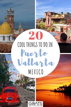 different pictures with the words cool things to do in puerto