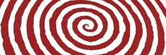 an abstract red and white spiral background