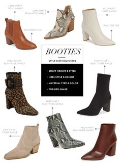 Shop Ankle Boots - How to Wear Ankle Boots - The Style Guide | MOMO... Clothes Tricks, Brown Ankle Boots Outfit, Ankle Boots With Leggings, Dress With Ankle Boots, 2020 Aesthetic, Pointed Ankle Boots