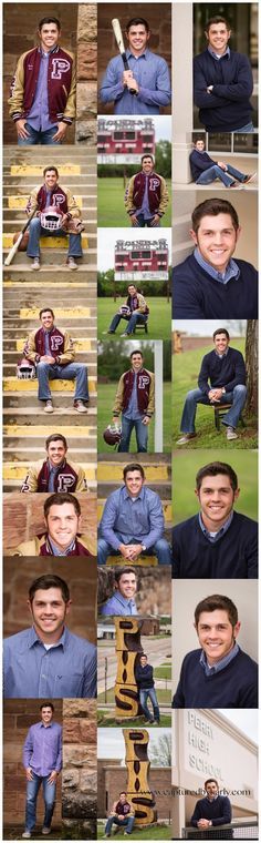 a collage of many different pictures with one man in blue shirt and the other is wearing