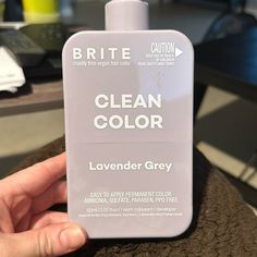 With Brite Shampoo Color, Every Lathering Session Turns Into A Color-Refreshing Experience. Depending On Your Chosen Shade, This Color Depositing Shampoo Works To Neutralize Yellow Tones Or Add Soft Purple Hints To Light Blonde, Grey, Or Pre-Colored Lavender Grey Make Offer Color Depositing Shampoo, Lavender Grey, Vegan Hair, Hair Color For Women, Color Shampoo, Yellow Tones, Soft Purple, Light Blonde, Purple Grey