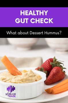 Have you tasted dessert hummus before? To me, this idea of “dessert hummus” is similar to that “futuristic” idea of eating broccoli and taking a pill to make it taste like candy. But how does it go exactly, and how healthy can it be for your gut? Find out in this post! #healthandwellness #guthealth #tips Intermittent Diet, Dessert Hummus, A Pill, Holistic Nutrition, Healthy Gut, Health And Fitness Tips, Fitness Nutrition, Gut Health