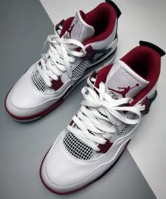 Air Jordan 4 Retro ” Fire Red” – GDuckee Dr Shoes, Nike Fashion Shoes, Preppy Shoes