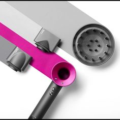 Iron / Fuchsia Includes: Smoothing Nozzle Style Concentrator Diffuser Non-Slip Heat Mat Supersonic Hair Dryer, Dyson Supersonic, Dramatic Style, Heat Mat, Hair Tools, Hair Dryer, Hair Salon, Pink Ladies, Heat