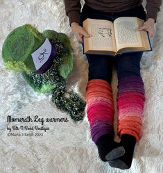 Momerath Leg Warmers: Enjoy making this #Knitting interactive pattern by Bits N' Bob's Boutique (@copperlili) only on @ribblrit with unique tools - Free App available! Get this pattern now and start crafting! Leg Warmer Knitting Pattern, Leg Warmer Knitting, Leg Warmer Pattern, Leg Warmers Knitting Pattern, Leg Warmers Pattern, Unique Tools, Easy Knitting Projects, Tweed Yarn, Hand Painted Yarn