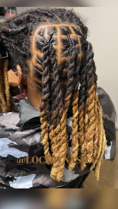 Ponys coming together nicely🐎 Two Strand Twist Styles, Marley Locs, Dreads Locks, Loc Ideas, Dread Lock, Cute Dreads, Dreads Girl, Beautiful Locs