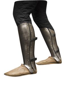 Greaves Armor, Men Armor, Armor Boots, Armor Cosplay, Arm Guards, Ren Faire Costume, Armor Dress, Arm Guard