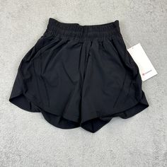 Brand New See Photos For Condition And Measurements Style Profile: Workout Gym Training Fitness Sporty Running Athletic Black Hiking Shorts, Hiking Shorts, Active Wear Shorts, Gym Training, Workout Gym, Lululemon Women, Shorts Athletic, Style Profile, Athletic Shorts