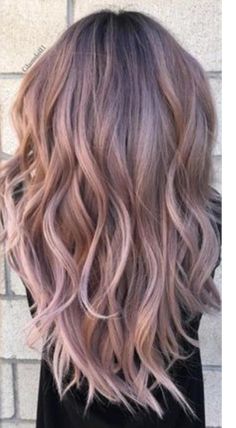 Dusty Rose Hair, Grey Blonde Hair, Pink Ombre Hair, Mushroom Hair, Lilac Hair, Ash Blonde Hair, Hair Color Pink