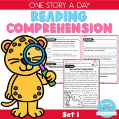 Introducing One Story a Day Reading Comprehension - the perfect tool for advanced little readers! Each set contains 30 pages of captivating storiesthat willkeep your child entertained and engaged. Not only that, but the stimulating questions and creative writing exercises will help your child develop their critical thinking abilities and sharpen their writing skills.Reading issuchanimportantaspect of a child's development, and with One Story a Day Reading Comprehension, you can help your child make it a daily habit. So why wait? Invest in your child's development today with One Story a Day Reading Comprehension!This is part of a bundle:One Story a Day Reading ComprehensionThis set includes the following:30 Reading Pages > Students read the passages 3 times and color the stars.30 Compreh Short Story With Comprehension Questions, Story For Reading In English, Advanced Reading Comprehension, Reading Comprehension Questions For Any Book, Listening Comprehension Passages, Creative Writing Exercises, Sight Word Readers, Writing Exercises, Reading Practice