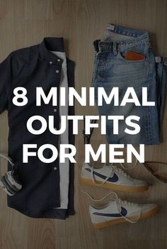 Minimalist Wardrobe Men, Capsule Wardrobe Men, Minimalist Fashion Men, Minimalist Men, Outfits For Men, Mens Fashion Blog, Mens Casual Dress Outfits, Men Stylish Dress, Outfit Grid