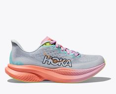 HOKA ONE ONE® Mach 6 for Women | HOKA ONE ONE® Manifesting 2024, Shoes Hoka, Hoka Shoes, All Black Shoes, Running Belt, Walking Sandals, Womens Running, Hiking Boot, Black Shoes Women