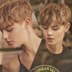 Short Hairstyle Women Undercut, Hollow Cheeks, Queer Haircut, Androgynous Haircut, Tomboy Hairstyles, Really Short Hair, Short Hair Undercut