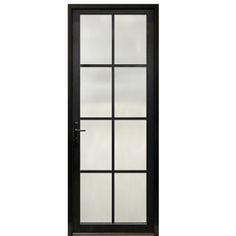 Prehung Narrow Profile 8-Lite Fiberglass Entry Door With Multi-Point Lock System Exterior Door Styles, Profile Door, Farmhouse Craftsman, Door Glass Inserts, Rustic Mediterranean, Fiberglass Entry Doors, Contemporary Door, Glazed Glass, Fiberglass Door